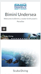 Mobile Screenshot of biminiundersea.net